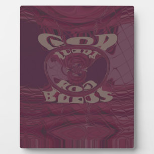 God zegene u Giraffes Art Print / Design Fotoplaat