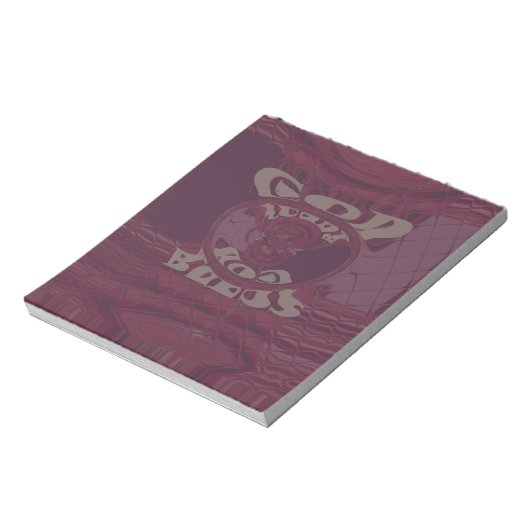 God zegene u Giraffes Art Print / Design Notitieblok (Linkerzijde)