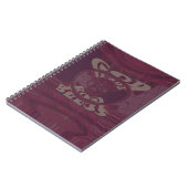 God zegene u Giraffes Art Print / Design Notitieboek (Linkerzijde)