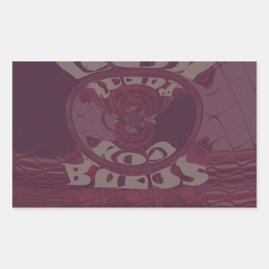 God zegene u Giraffes Art Print / Design Rechthoekige Sticker (Voorkant)