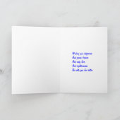 God zegene u grondig met moederkaarten feestdagen kaart (Binnen)