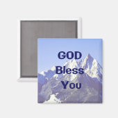 GOD zegene U magneet (Voorkant / Achterkant)