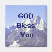 GOD zegene U magneet (Voorkant)