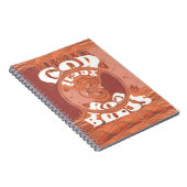 God zegene u met het Inspirerend tekstontwerp. Notitieboek (Rechterzijde)