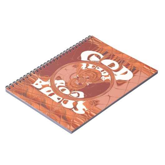 God zegene u met het Inspirerend tekstontwerp. Notitieboek (Linkerzijde)