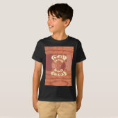 God zegene u met het Inspirerend tekstontwerp. T-shirt (Voorkant volledig)