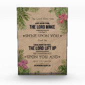 God zegene u (Numeri 6:24-26) Fotoblokken (Voorkant)