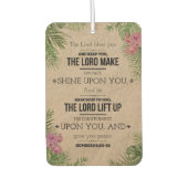 God zegene u (Numeri 6:24-26) Luchtverfrisser (Voorkant)