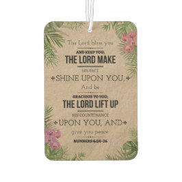 God zegene u (Numeri 6:24-26) Luchtverfrisser