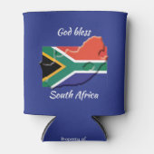 GOD ZEGENE ZUID-AFRIKA Custom Keepsake Blikjeskoeler (Voorkant)