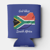 GOD ZEGENE ZUID-AFRIKA Custom Keepsake Blikjeskoeler (Achterkant)