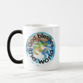 God zegent de wereld, bevestiging mokken (Links)