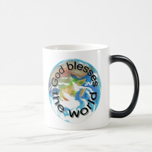 God zegent de wereld, bevestiging mokken (Rechts)