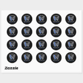 God zeggen geloof hoop liefde hydrocefalus bewustz ronde sticker (Vel)