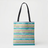 GOD ZEGT Bijbelverzen met monogram Tote Bag (Voorkant)