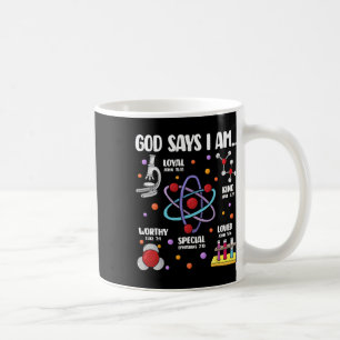 God zegt dat ik de eerste dag een Christelijke ler Koffiemok
