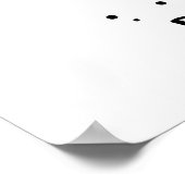 God zegt dat ik de herfstoogst van de herfst ben,  poster (Hoek)