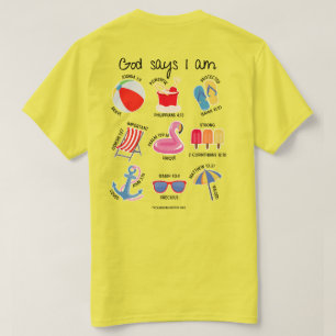 God zegt dat ik een T-shirt ben