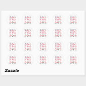God zegt dat ik Valentijn ben Ronde Sticker (Vel)