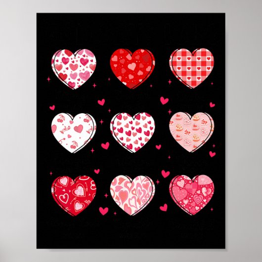 God zegt dat ik Valentijnsdag ben, minnaar Christe Poster (Voorkant)