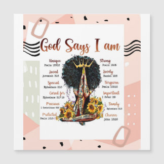 God zegt dat ik zwarte Christelijke vrouwen ben Me