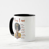 God zegt dat ik zwarte Christelijke vrouwen ben Me Mok (Voorkant links)