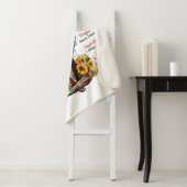 God zegt dat ik zwarte Christelijke vrouwen ben Me Sherpa Deken (In situ)