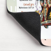 God zegt dat ik zwarte Christelijke vrouwen ben Muismat (Hoek)