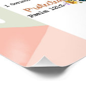 God zegt dat ik zwarte Christelijke vrouwen ben Perfect Poster (Hoek)