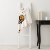 God zegt dat ik zwarte Christelijke vrouwen ben Sherpa Deken (In situ)