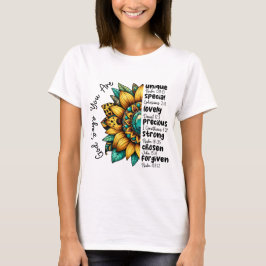 God zegt dat je bent t-shirt