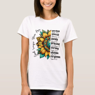 God zegt dat je bent t-shirt