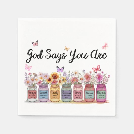 God zegt dat je Christelijk bent Servet (Voorkant)