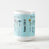 "God zegt dat je..."  Faith Design Koffiemok (Center)