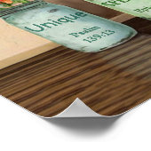 God zegt dat je Gerbera en Hummingbird bent Poster (Hoek)