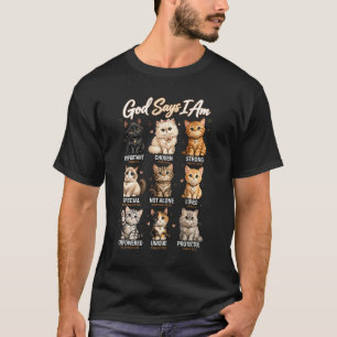 God Zegt Ik Ben Bijbel Verzen Christelijke Schrift T-shirt