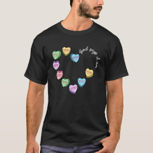 God Zegt Ik Ben Bijbelvers Snoep Hart Valentijnska T-shirt