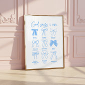 God Zegt Ik Ben Christelijk Muur Kunst Poster