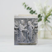 God zegt tegen Adam dat hij het land moet bewerken Briefkaart (Staand voorkant)