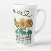 God zegt van wel latte mok (Rechts)