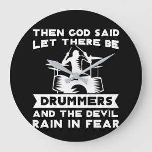 God zei dat er drummers duizelig zijn grote klok