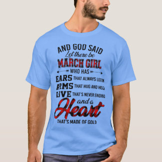 God zei dat er een mars meisje moet zijn dat oren t-shirt