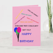 God zei kaart (Voorkant)