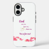 God ziet-hoort-kent-mij iPhone-hoesje Case-Mate iPhone Case (Achterkant)