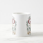 God Ziet Je Doop Geschenk Koffiemok (Center)
