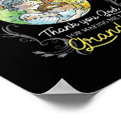 God zij dank dat u mij een oma hebt gemaakt poster (Hoek)