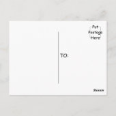 God zij dank hield de wereld van John 3:16 Bijbelv Briefkaart (Achterkant)