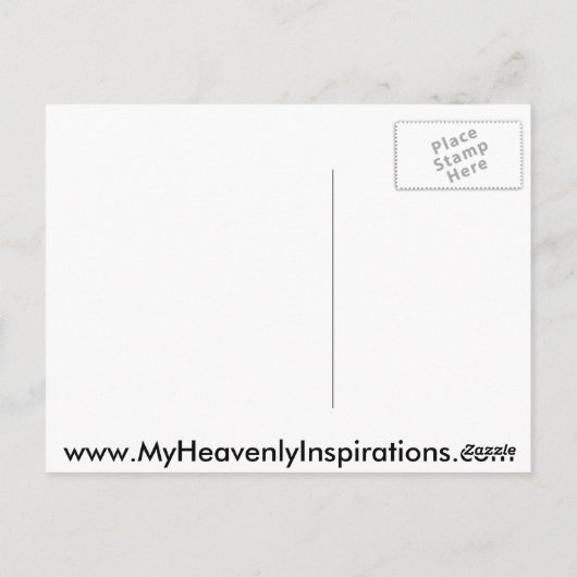 God zij dank is het wereldbriefkaart zo geliefd briefkaart (Achterkant)