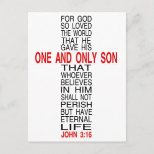 God zij dank is het wereldbriefkaart zo geliefd briefkaart