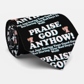 God zij dank! stropdas (Opgerold)